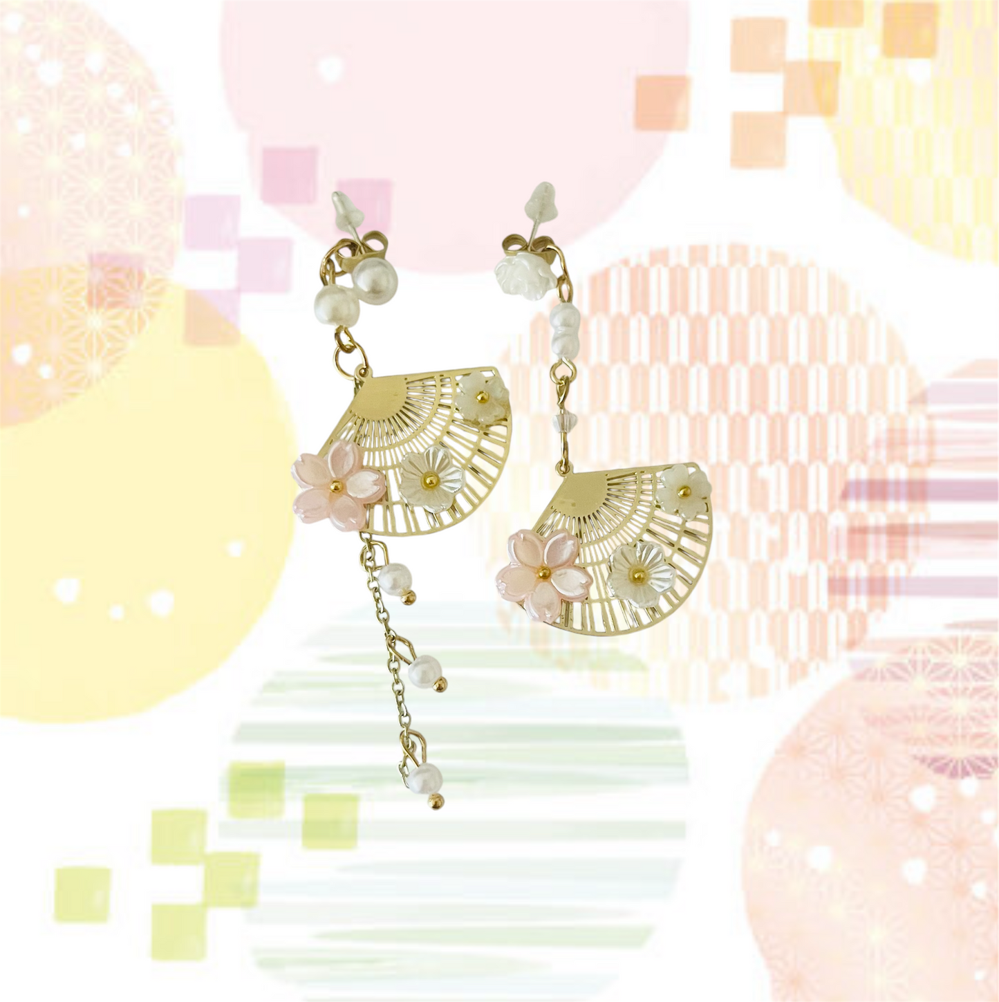 Asian style earring, for party, date, wedding, gifts for her