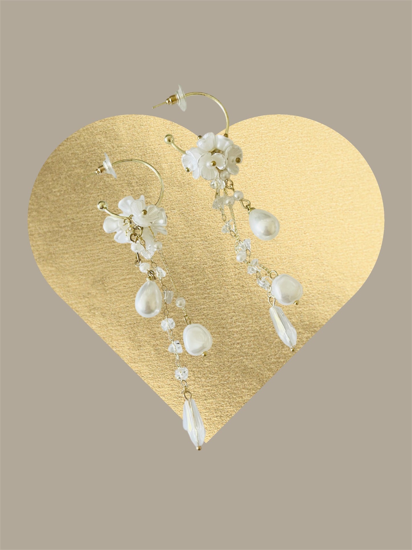 Asian style earring, for party, date, wedding, gifts for her